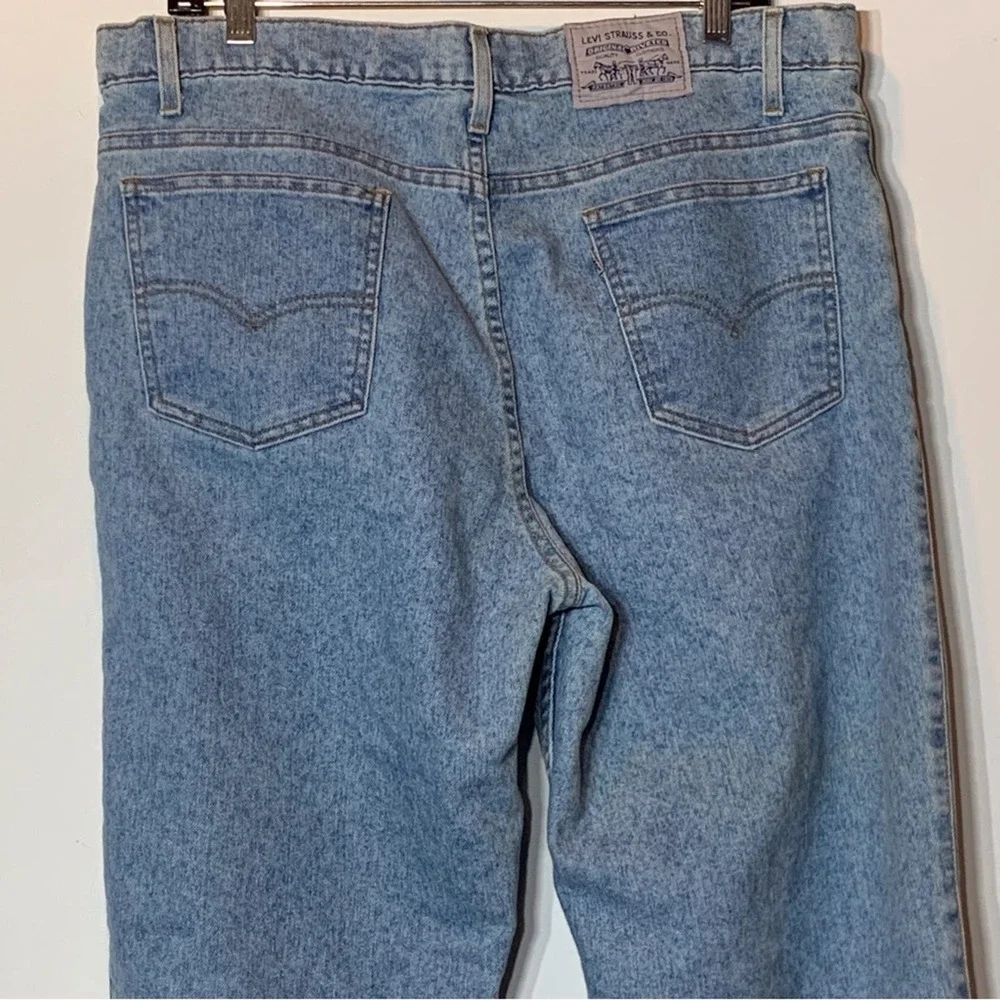 Vintage Levi's White Tab Light Blue Men's Jeans Flex Denim 36‎ X 29